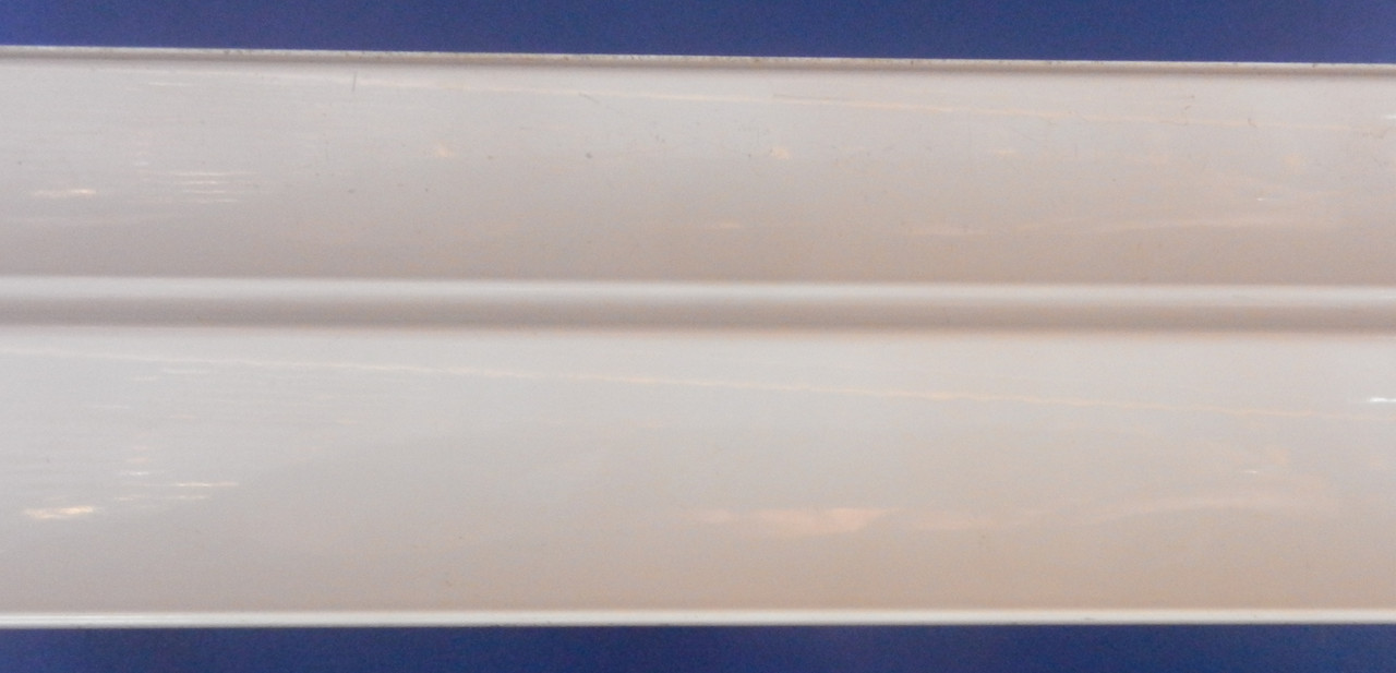 Карниз алюмінієвий 3,0 м, білий, фото 1