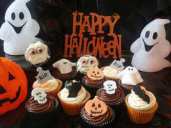 Капкейки на HALLOWEEN (Хелловін)