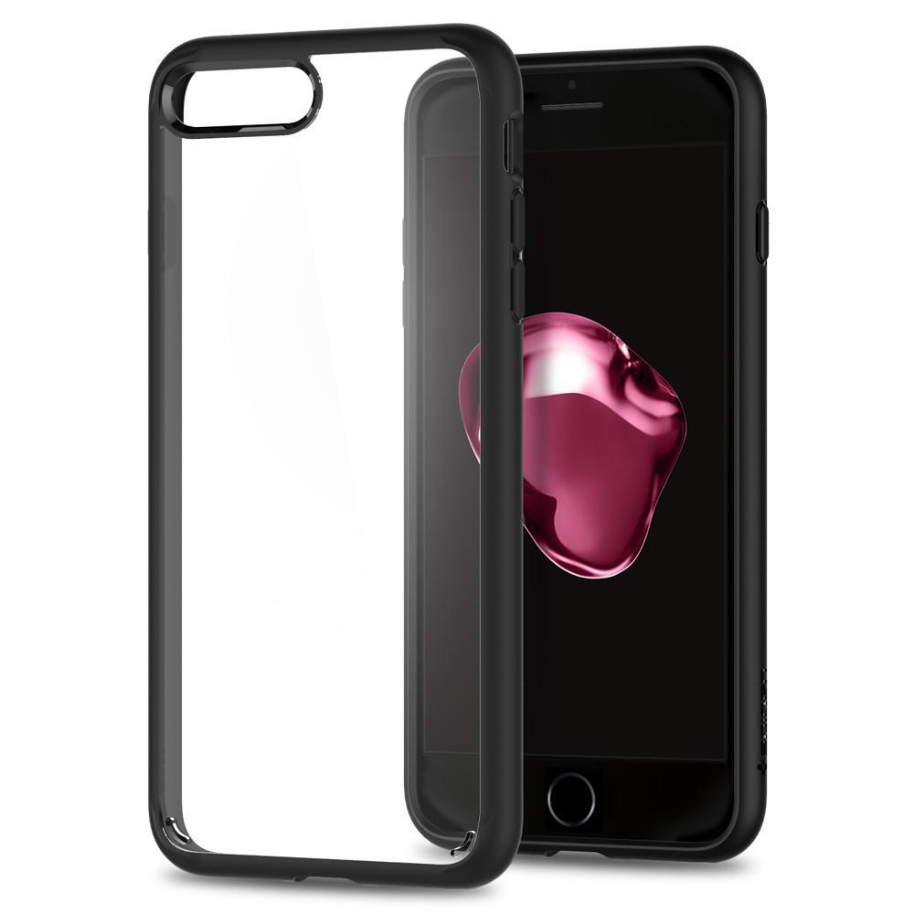 Чохол Spigen для iPhone 8 Plus Ultra Hybrid 2, Black (043CS21137)