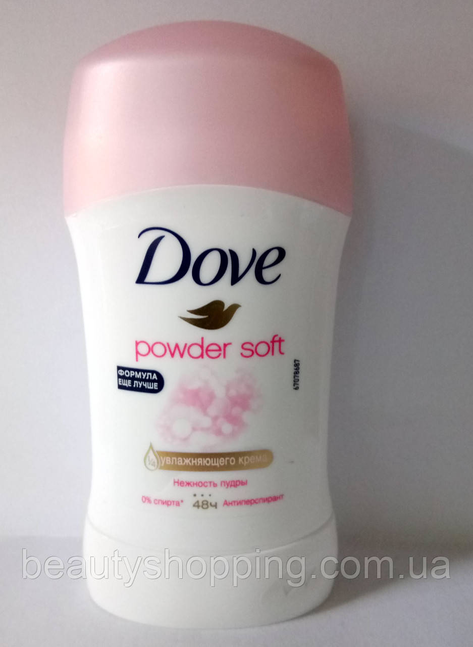 Dove Powder Soft сухість пудри твердий антиперспірант