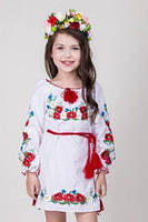 Вишита сукня для дівчинки Ромашка
