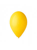 Шары воздушные пастель желтый 8"(21 см) 100шт