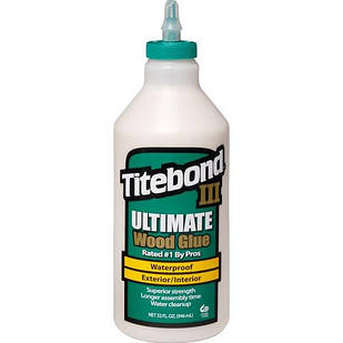 Столярний Клей Titebond® III Ultimate Wood Glue Кремовий D-4 (946 мл) Оригінал