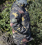 Куртка зимова довга Дубок з капюшоном хутро + синтепон р. 48-58, фото 3