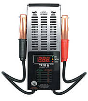 Тестер цифровий для кислотно-свинцевих акумуляторів 12 V, 150-1400 А., YATO YT-8311, фото 3