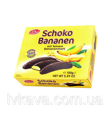 Цукерки Schoko Bananen , 150 гр, фото 2
