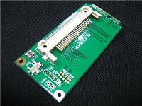 Адаптер Mini PCI-E -> CF (ЛЕВЫЙ, HX-CF090430 Asus EeePC 701, 900...)