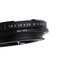 Перехідник (адаптер) Deckel DKL на Canon EOS, фото 3