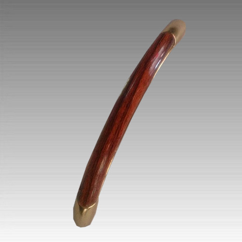 Ручка меблева (міжвісне розміщення 9,6 см) дуга дерево