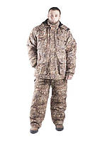 Зимовий костюм, ніва, бавовняний, толстий шар синтефону, водонепроникна мембрана алова, -30с комфорт