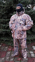 Зимовий костюм для риболовлі та полювання Ніва, стельовий шар синтефону, водонепроникна мембрана алова, -30с комфорт