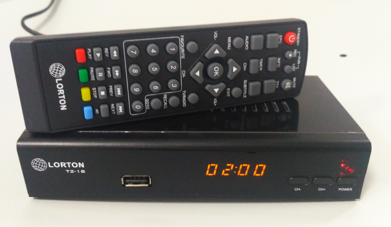  LORTON T2-18 HD — Т2 Тюнер DVB-T2 AC3