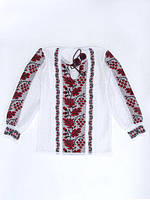 В'язана вишиванка для дівчинки 0721