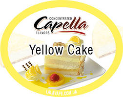 Ароматизатор Capella Yellow Cake (Печиво)
