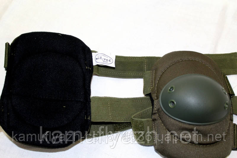 Налокітники тактичні MIL-TEC олива
