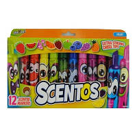 Набір ароматних маркерів для малювання — ШТРХ (12 кольорів)