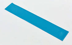 Стрічка опору LOOP BANDS синій (силікон, р-р 600x60x0,4 мм,) 