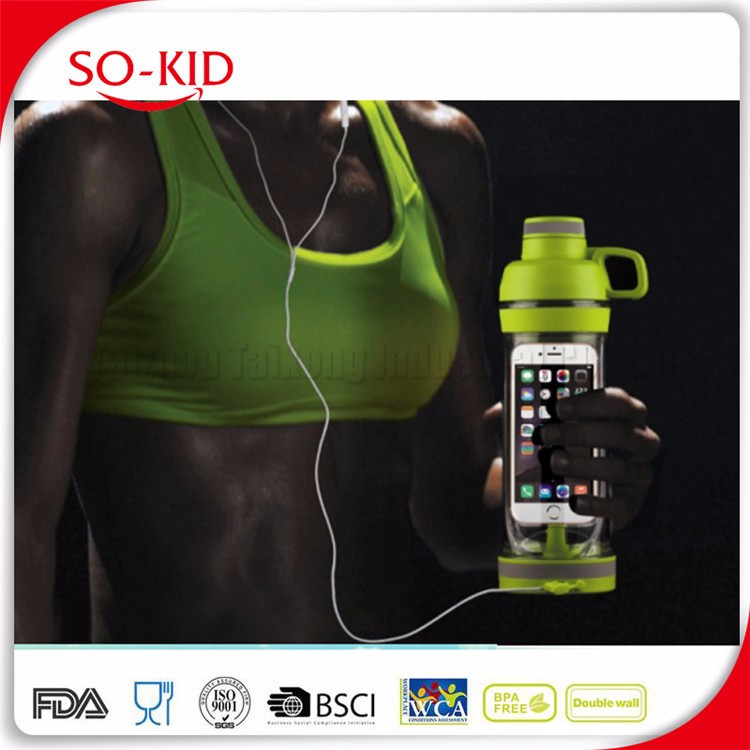 Спортивна пляшка для Фітнесу Органайзер для телефона 400ml. So-Kid H-606 S, фото 1