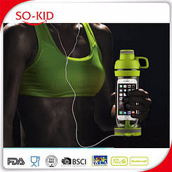 Спортивна пляшка для Фітнесу Органайзер для телефона 400ml. So-Kid H-606 S