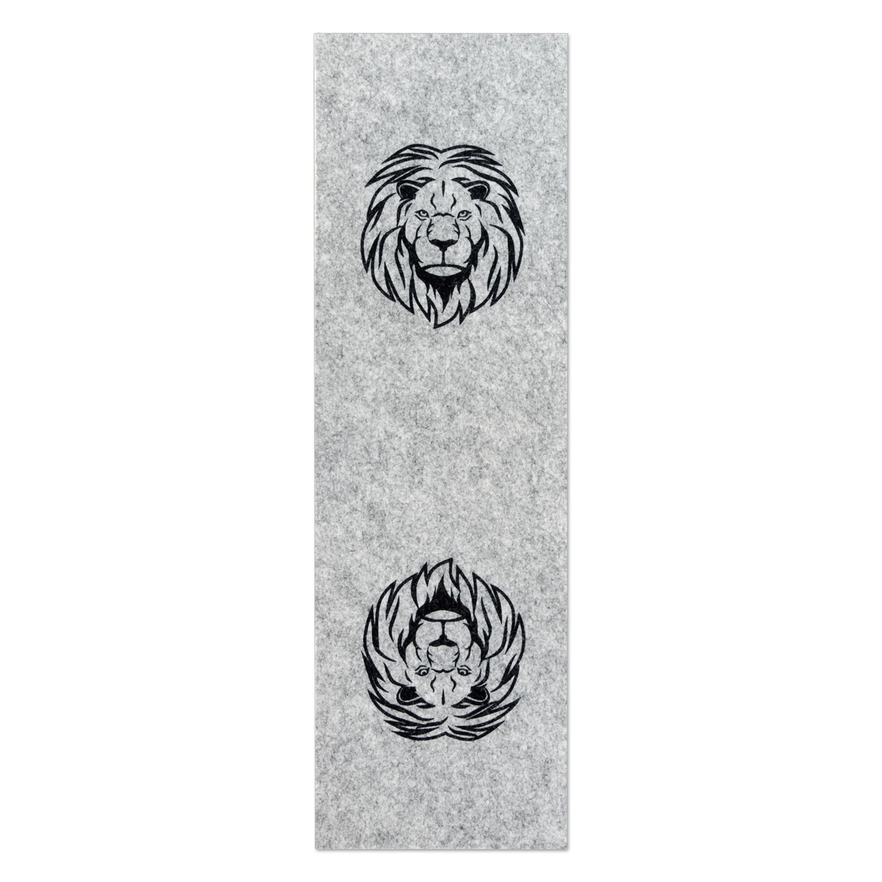 Фетр з принтом ЛЕВ, 10x32 см, корейський жорсткий 2 мм, фото 1