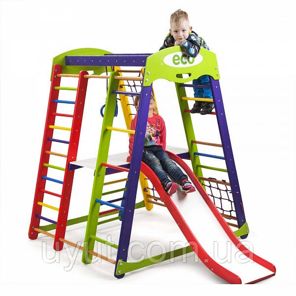 Спортивний комплекс для дому «Акварелька Plus 2», фото 1