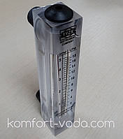 Ротаметр панельного типу Z-300K3, 1/2", 2-18 л/хв (без регулятора потоку)