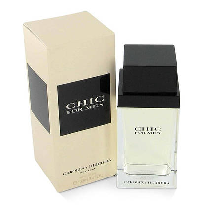 Carolina Herrera Chic For Men туалетная вода 100 ml. (Кароліна Херрера Чик Фор Мен), фото 2