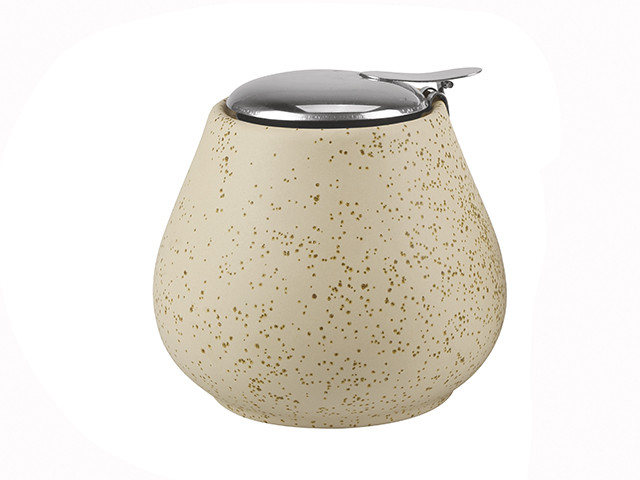 Цукорниця 8х10см/0.6 л керамічна Fissman, фото 1