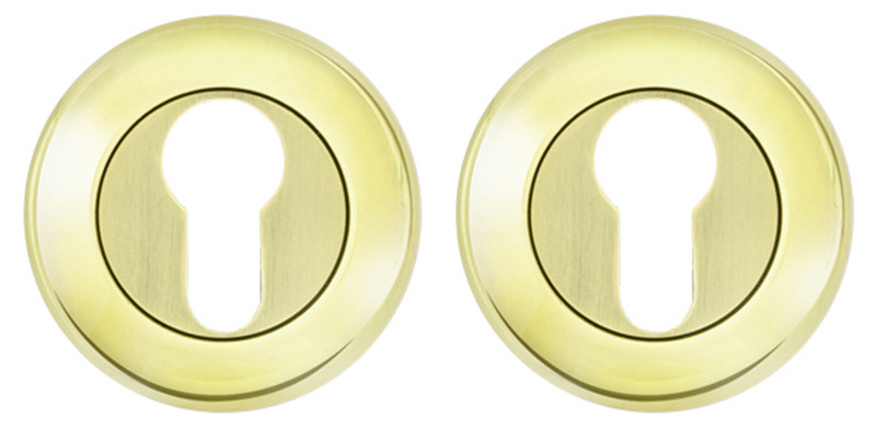 Накладка під циліндр Fuaro ET RM, золото, матове золото (Китай)