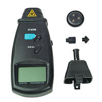 Лазерний тахометр Walcom DT-6236B (Кутова швидкість: 2.5~99999RPM) (Лінійна швидкість: 0.5-19999 ) (50-500 мм)