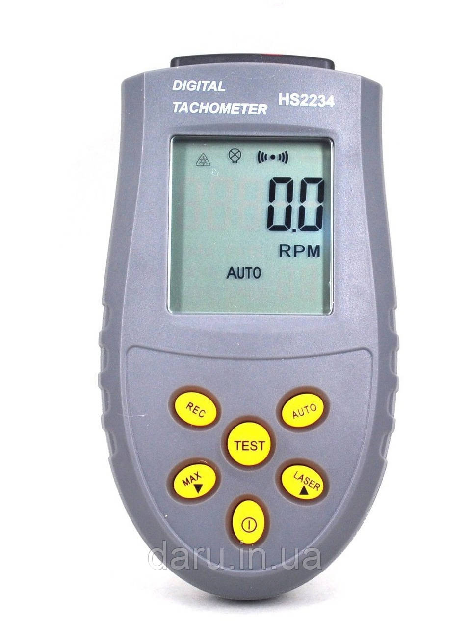 Лазерний безконтактний тахометр Tasi HS2234 (SR2740) (від 2,5 до 99999 об/хв;50 - 500мм) пам'ять на 50 значень