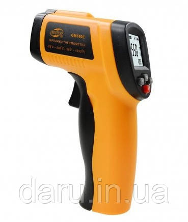 Пірометр Benetech GM550E ( -50~550℃) DS:12:1; EMS:0,1-1,0