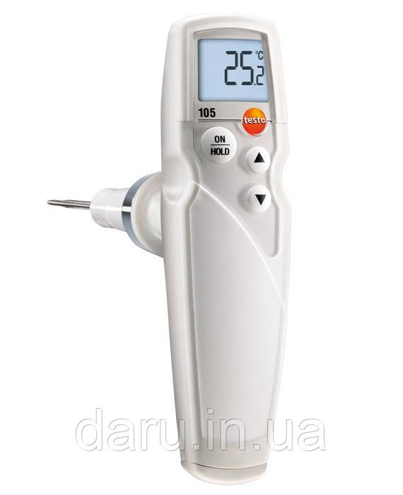 Термометр пищевой со сменными зондами Testo 105 (50 +275 °C) сертифицирован HACCP (3 зонда, кейс) Германия - фото 1 - id-p591633634
