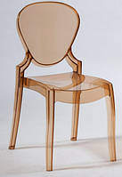 Дизайнерский стул Kordo АС-109 прозрачный кофейный - Philippe Starck Louis Ghost Chair