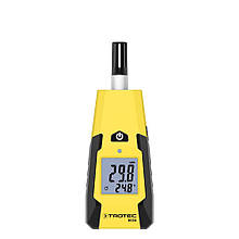 Термогігрометр Trotec BC06 (-20 °C...+60 °C; 0-100%) точка роси DEW, Т(°C) мокрого термометра WB. Німеччина