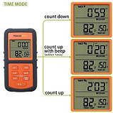 Термометр для м'яса ThermoPro TP-06S (від -9 до +250°C) з виносним датчиком з нержавіючої сталі, фото 6