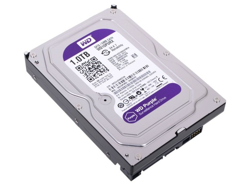 Жорсткий диск HDD 1000Gb Western Digital WD10PURX (IntelliPower, 64M Buffer, SATA-III)