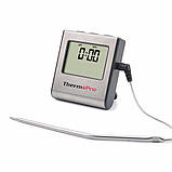Термометр для м'яса Thermopro TP16 (0C до +250C) з таймером та магнітом, фото 4