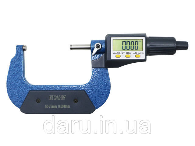 Мікрометр цифровий Shahe 75-100 мм / 0-1"0.001 (5205-100)