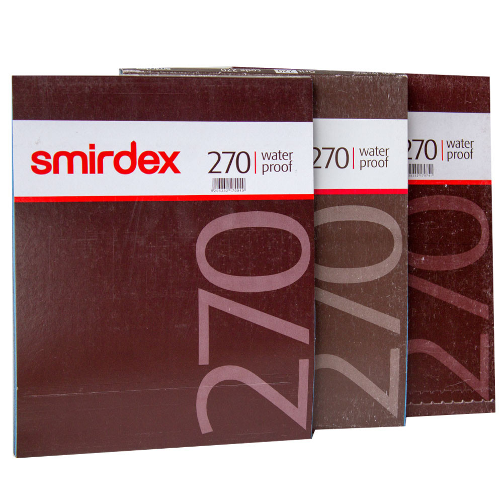 Наждачний папір водостійкий SMIRDEX 230 x 280 мм P120