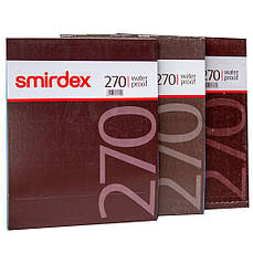 Наждачний папір водостійкий SMIRDEX 230 x 280 мм P240