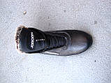 Зимові високі шкіряні чоловічі кросівки — черевики, фото 6