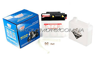 Акумулятор АКБ 6V 11А заливний (120x60x130, білий, mod:6N 11A-3A) OUTDOT 12B-4) OUTDO