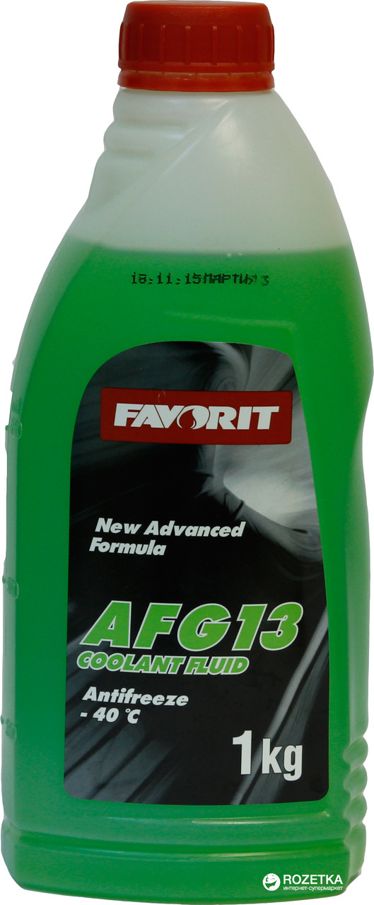 Концентрат антифризу FAVORIT AFG 13 зелений 1л
