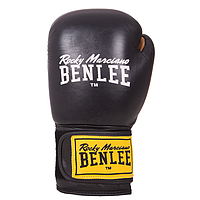Рукавиці боксерські Benlee EVANS 10oz / Шкіра /чорні (AS)