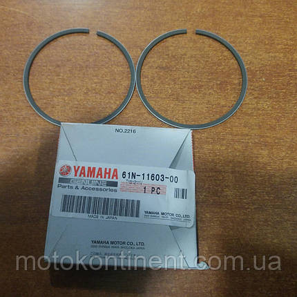 61N-11603-00 Кільця поршневі STD 72 mm для двотактних моторів Yamaha 25/30, фото 1