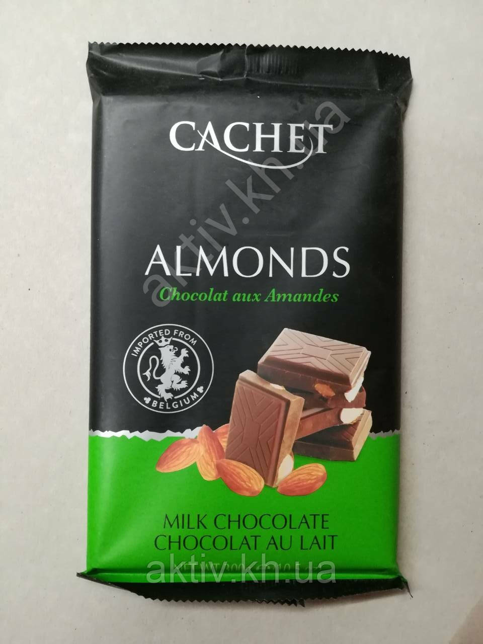 Cachet молочний із мигдалем 300 г