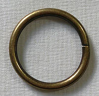 Кольцо обычное д. 25 мм, антик