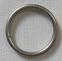Кольцо обычное д. 25 мм, сатин
