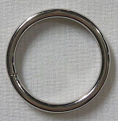 Кільце звичайне д. 25 мм, сталь